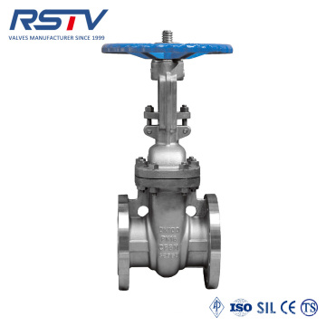 Válvula de gaveta PN16 PN40 com flange ascendente de flange DIN